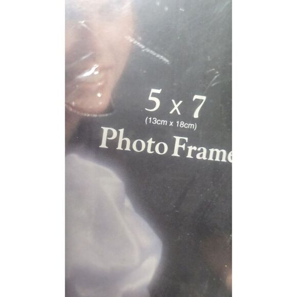 Vintage Intercraft Shadowbox Picture Frame-5x7" Oval Metal Tabletop & Wall NEW - Picture 4 of 11